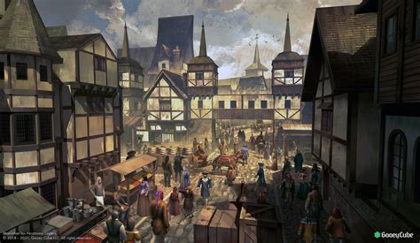 tudor streets|tudor street scene.